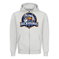 Dove Grey The midland.rock.hounds sport Zipper Hoodie - InspiraDesign