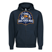 Navy The midland.rock.hounds sport Zipper Hoodie - InspiraDesign