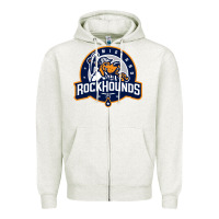 Oatmeal Heather The midland.rock.hounds sport Zipper Hoodie - InspiraDesign