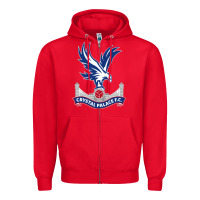 Red #crystal 'palace Zipper Hoodie - InspiraDesign