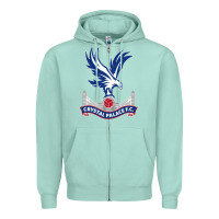 Seafoam #crystal 'palace Zipper Hoodie - InspiraDesign