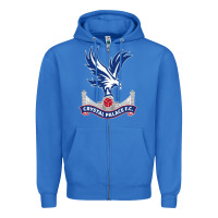 True Royal #crystal 'palace Zipper Hoodie - InspiraDesign
