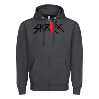 Smoke white skrillex Zipper Hoodie - InspiraDesign