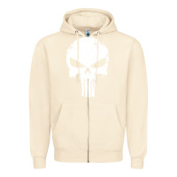 Sandshell the punisher skull Zipper Hoodie - InspiraDesign