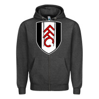 Charcoal Heather The Fulham fc Zipper Hoodie - InspiraDesign