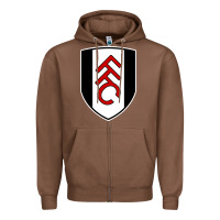 Chestnut The Fulham fc Zipper Hoodie - InspiraDesign