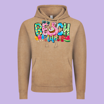 Besch Life Vintage Hoodie Designed By Cowhidedigitalart