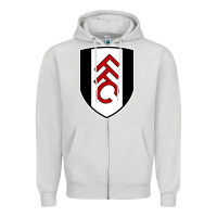 Dove Grey The Fulham fc Zipper Hoodie - InspiraDesign