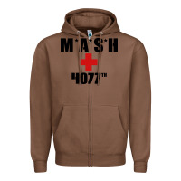 Chestnut mash 4077th Zipper Hoodie - InspiraDesign