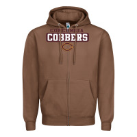 Chestnut concordia Cobbers Zipper Hoodie - InspiraDesign