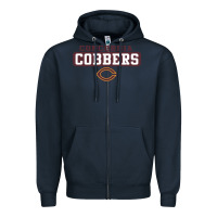 Navy concordia Cobbers Zipper Hoodie - InspiraDesign