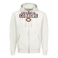 Oatmeal Heather concordia Cobbers Zipper Hoodie - InspiraDesign