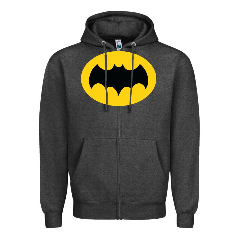 Adam West Bat Zipper Hoodie by InspiraDesign | Teevron
