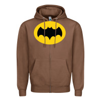 Chestnut adam west bat Zipper Hoodie - InspiraDesign