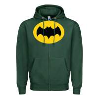 Sports Green adam west bat Zipper Hoodie - InspiraDesign