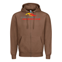 Chestnut circuit of the americas Zipper Hoodie - InspiraDesign