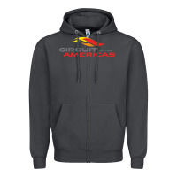Smoke circuit of the americas Zipper Hoodie - InspiraDesign
