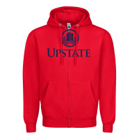 Red Upstate Medical, SUNY Zipper Hoodie - InspiraDesign