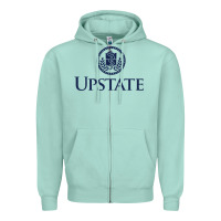Seafoam Upstate Medical, SUNY Zipper Hoodie - InspiraDesign