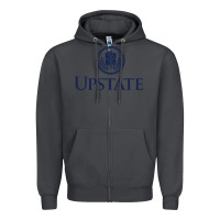 Smoke Upstate Medical, SUNY Zipper Hoodie - InspiraDesign