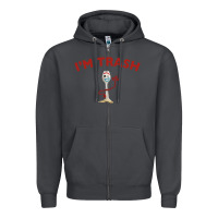 Smoke i'm trash forky Zipper Hoodie - InspiraDesign