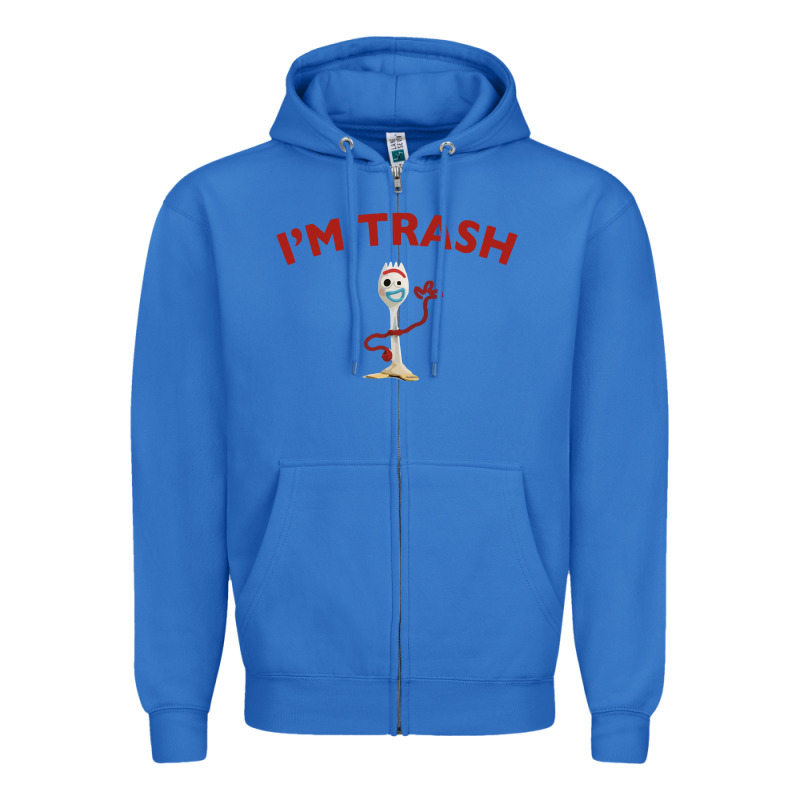 I'm Trash Forky Zipper Hoodie by InspiraDesign | Teevron