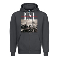 Smoke rush permanent waves Zipper Hoodie - InspiraDesign