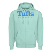 Seafoam Tufts University Zipper Hoodie - InspiraDesign