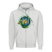 Dove Grey Green Arrow DC, Green Arrow DC vintage, Green Arrow DC art, Green Arro Zipper Hoodie - InspiraDesign