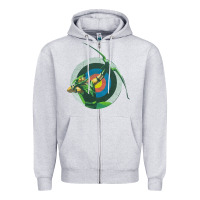 Heather Grey Green Arrow DC, Green Arrow DC vintage, Green Arrow DC art, Green Arro Zipper Hoodie - InspiraDesign