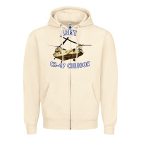 Sandshell ARMY CH-47 CHINOOK HELICOPTER Zipper Hoodie - InspiraDesign