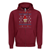 Burgundy gnome boi   runescape Zipper Hoodie - ArtChic