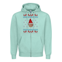 Seafoam gnome boi   runescape Zipper Hoodie - ArtChic
