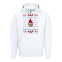 White gnome boi   runescape Zipper Hoodie - ArtChic