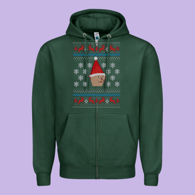 Gnome Boi   Runescape Zipper Hoodie Designed By Artchic