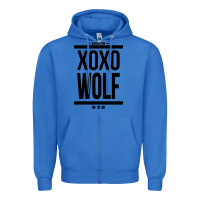 True Royal EXO WOLF  BaekHyun 88  KPOP Text Style Zipper Hoodie - ArtChic