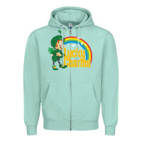 Seafoam lucky charms lucky charms Zipper Hoodie - ArtChic