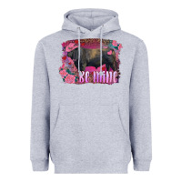 Heather Grey be mine black angus bull Heavyweight Hoodie - RanaPortraitStore