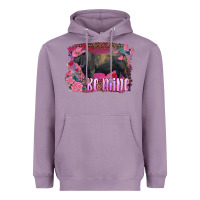 Lavender be mine black angus bull Heavyweight Hoodie - RanaPortraitStore