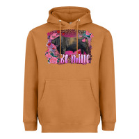 Meerkat be mine black angus bull Heavyweight Hoodie - RanaPortraitStore