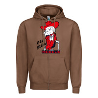 Chestnut vintage colonel reb mascot Zipper Hoodie - ArtChic