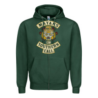 Sports Green Mayans MC Classic Zipper Hoodie - ArtChic