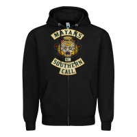 Black Mayans MC Classic Zipper Hoodie - ArtChic