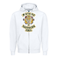 White Mayans MC Classic Zipper Hoodie - ArtChic
