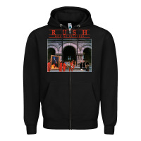 Black Moving Pictures - Rush Zipper Hoodie - ArtChic