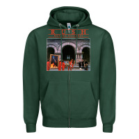 Sports Green Moving Pictures - Rush Zipper Hoodie - ArtChic
