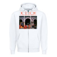 White Moving Pictures - Rush Zipper Hoodie - ArtChic