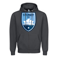 Smoke Sydney FC Zipper Hoodie - ArtChic