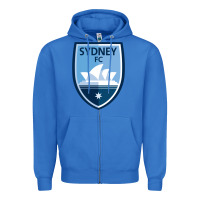 True Royal Sydney FC Zipper Hoodie - ArtChic