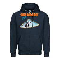 Navy parliament Zipper Hoodie - ArtChic